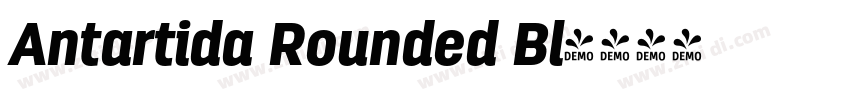 Antartida Rounded Bl字体转换